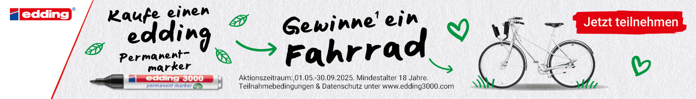 edding 3000 Gewinnspiel