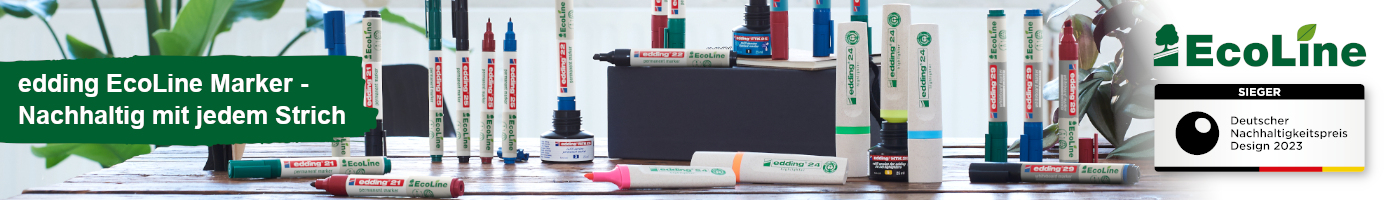 edding Ecoline - Im Interesse der Umwelt