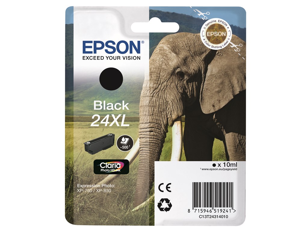 Epson 24XL Tintenpatrone schwarz (C13T24314012)