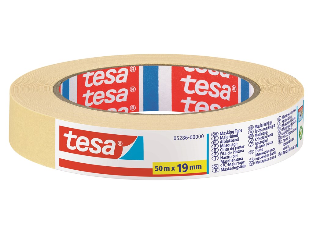 tesa Maler-Krepp Universal, beige, 50 m x 19 mm (05286-00000)