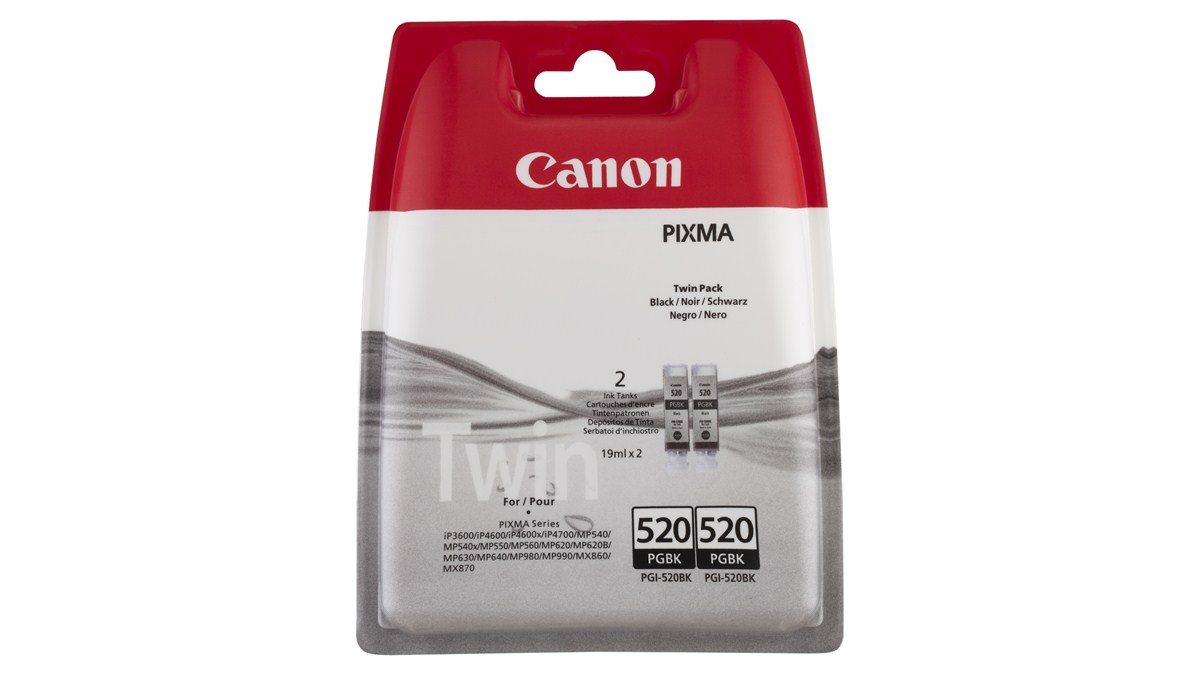 Canon Tintenpatronen Doppelpack, schwarz (2932B012)
