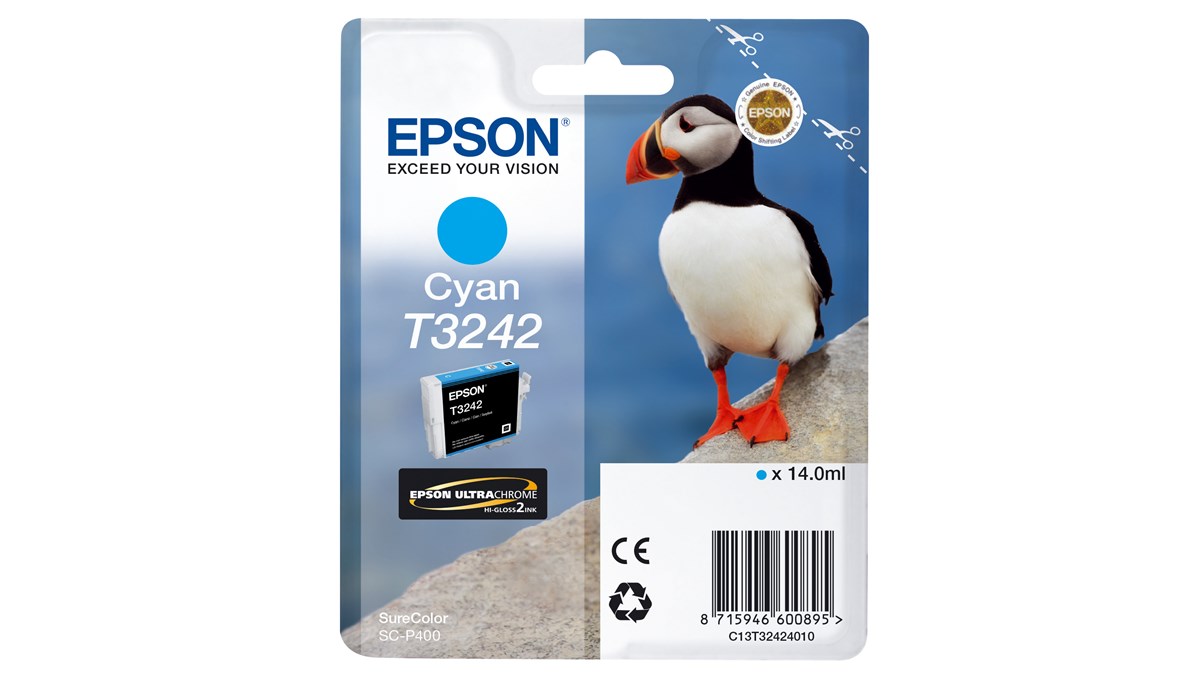 Epson 32 Tintenpatrone, cyan (C13T32424010)