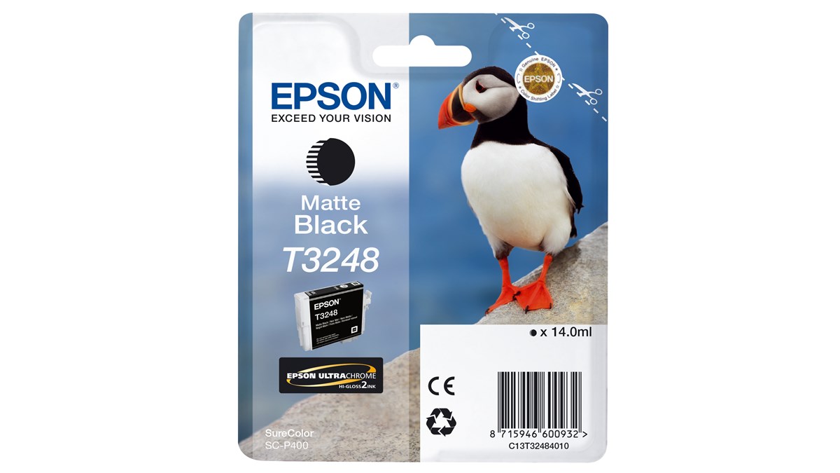 Epson 32 Tintenpatrone, matt schwarz (C13T32484010)