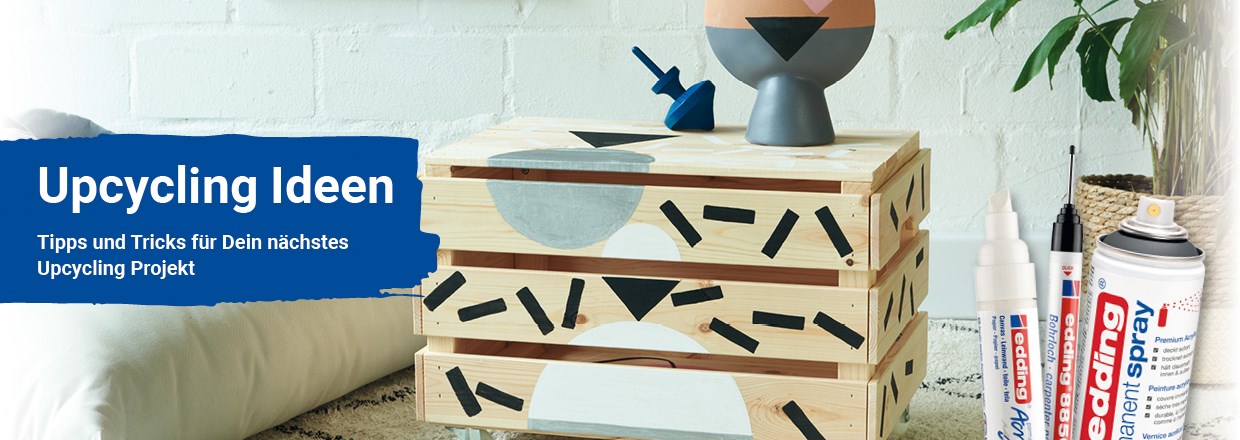 Upcycling mit edding