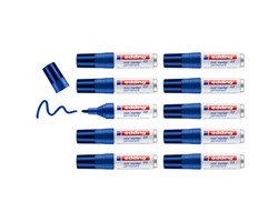 edding 0.5 Permanentmarker blau 10er Pack, Rundspitze 1,5-3 mm