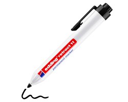 edding retract 11 Permanentmarker schwarz, Rundspitze 1,5-3 mm