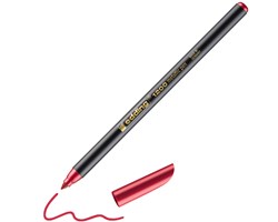 edding 1200 Fasermaler metallic rot metallic, Rundspitze 1-3 mm