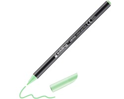 edding 1200 Fasermaler pastell apfelsorbet, Rundspitze 1 mm