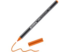 edding 1300 Fasermaler orange, Rundspitze 2 mm
