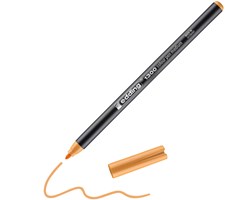 edding 1300 Fasermaler hellorange, Rundspitze 2 mm