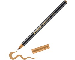 edding 1340 Pinselstift ocker, Pinselspitze 1-3 mm