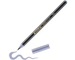 edding 1340 Pinselstift silbergrau, Pinselspitze 1-3 mm
