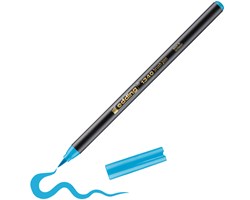 edding 1340 Pinselstift azure-blau, Pinselspitze 1-3 mm
