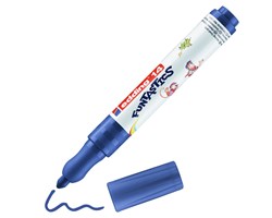 edding 14 FUNTASTICS Kinderfasermaler Blau, Rundspitze 3 mm