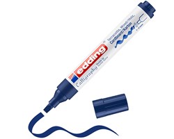 edding 1455 Kalligrafiemarkerstahlblau, Spitze 1-5 mm