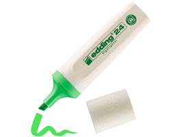 edding 24 EcoLine Textmarker hellgrün, Keilspitze 2-5 mm