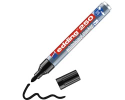 edding 250 Whiteboardmarker schwarz, Rundspitze 1,5-3 mm