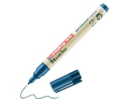 edding 25 EcoLine Permanentmarker blau, Rundspitze 1 mm