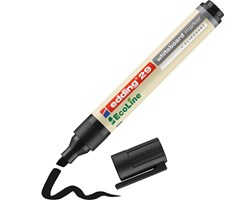 edding 29 EcoLine Whiteboardmarker schwarz, Keilspitze 1-5 mm