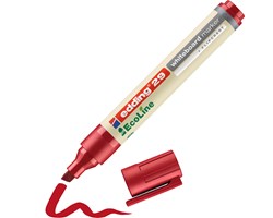 edding 29 EcoLine Whiteboardmarker rot, Keilspitze 1-5 mm