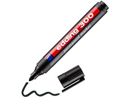 edding 300 Permanentmarker schwarz, Rundspitze 1,5-3 mm
