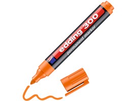 edding 300 Permanentmarker orange, Rundspitze 1,5-3 mm