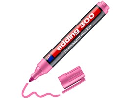 edding 300 Permanentmarker rosa, Rundspitze 1,5-3 mm