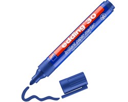 edding 30 Brilliant-Papiermarker blau, Rundspitze 1,5-3 mm