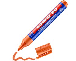 edding 30 Brilliant-Papiermarker orange, Rundspitze 1,5-3 mm