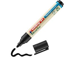 edding 31 EcoLine Flipchartmarker schwarz, Rundspitze 1,5-3 mm