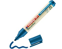edding 31 EcoLine Flipchartmarker blau, Rundspitze 1,5-3 mm
