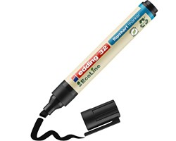 edding 32 EcoLine Flipchartmarker schwarz, Keilspitze 1-5 mm