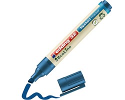 edding 32 EcoLine Flipchartmarker blau, Keilspitze 1-5 mm
