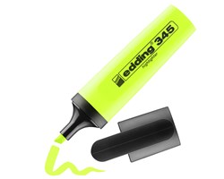 edding 345 Textmarker gelb, Keilspitze 2-5 mm