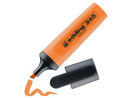 edding 345 Textmarker orange, Keilspitze 2-5 mm