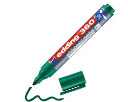edding 360 Whiteboardmarker grün, Rundspitze 1,5-3 mm