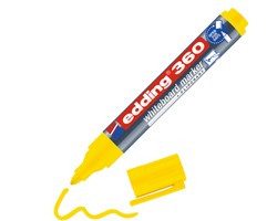 edding 360 Whiteboardmarker gelb, Rundspitze 1,5-3 mm