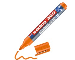 edding 360 Whiteboardmarker orange, Rundspitze 1,5-3 mm