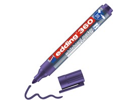 edding 360 Whiteboardmarker violett, Rundspitze 1,5-3 mm