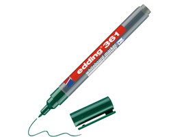 edding 361 Whiteboardmarker grün, Rundspitze 1 mm