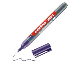 edding 361 Whiteboardmarker violett, Rundspitze 1 mm