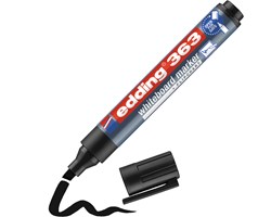 edding 363 Whiteboardmarker schwarz, Keilspitze 1-5 mm