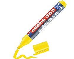 edding 363 Whiteboardmarker gelb, Keilspitze 1-5 mm