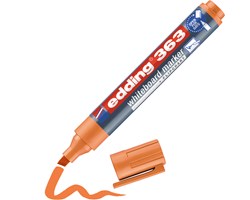 edding 363 Whiteboardmarker orange, Keilspitze 1-5 mm