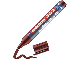 edding 363 Whiteboardmarker braun, Keilspitze 1-5 mm
