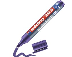 edding 363 Whiteboardmarker violett, Keilspitze 1-5 mm