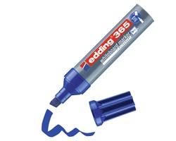 edding 365 Whiteboardmarker blau, Keilspitze 2-7 mm