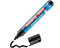 edding 380 Flipchartmarker schwarz, Rundspitze 1,5-3 mm