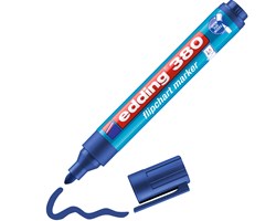 edding 380 Flipchartmarker blau, Rundspitze 1,5-3 mm