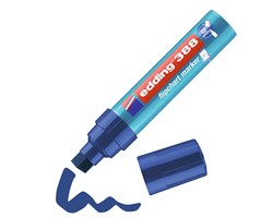 edding 388 Flipchartmarker blau, Keilspitze 4-12 mm